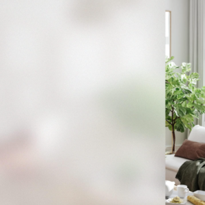 Frosted Window Privacy Film Heat Control UV Blocking