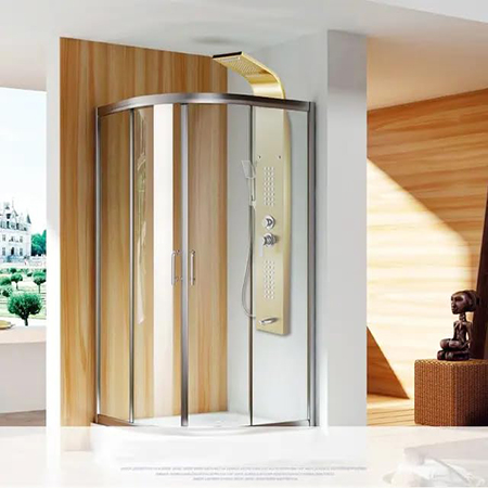 Luxury Gold 6-in-1 LED Shower Panel System - Image 4